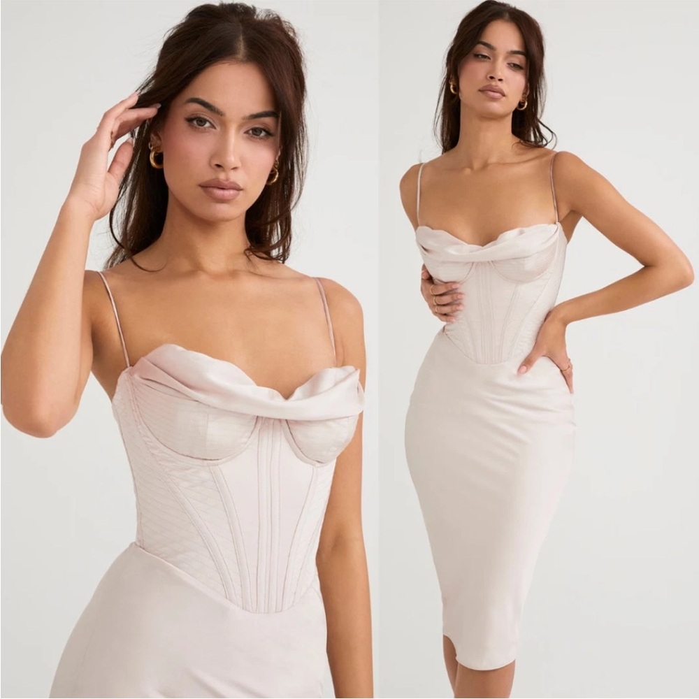 House of CB Crystal Myrna Corset Dress